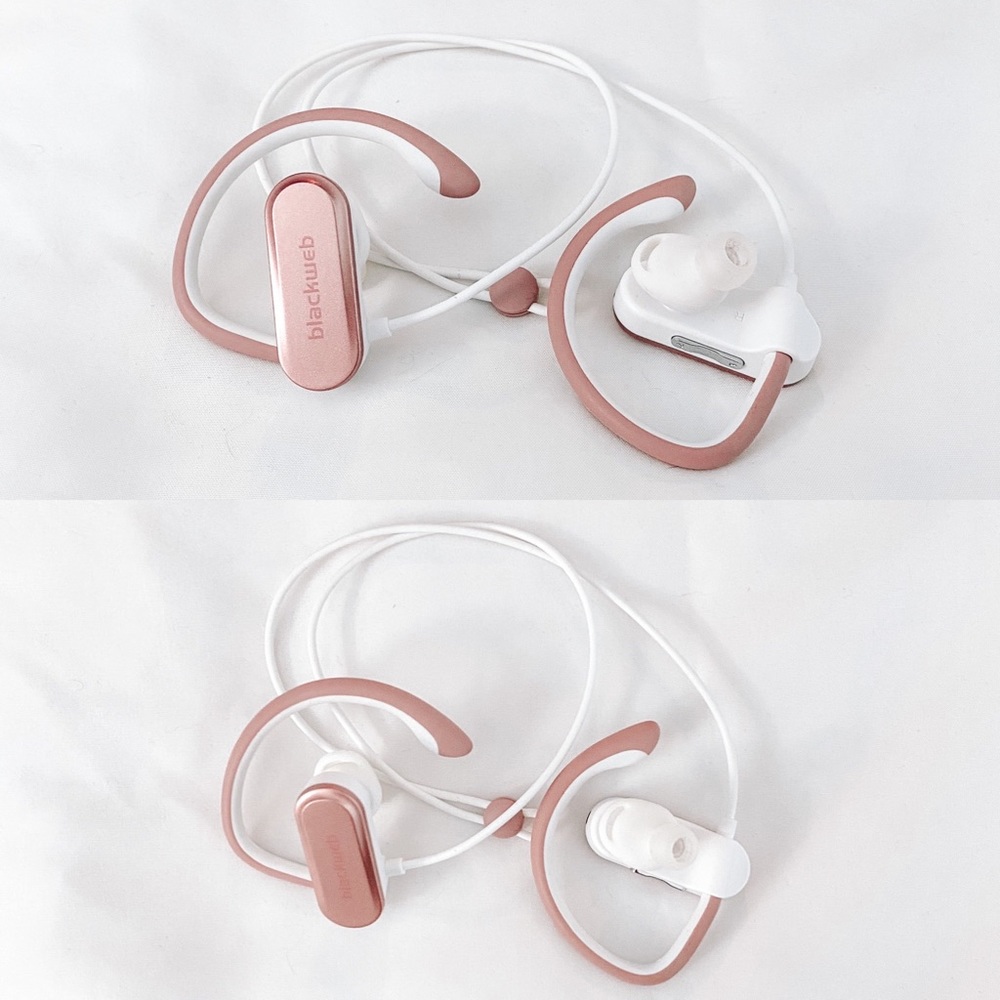 Blackweb Bluetooth Rose Gold Earbuds